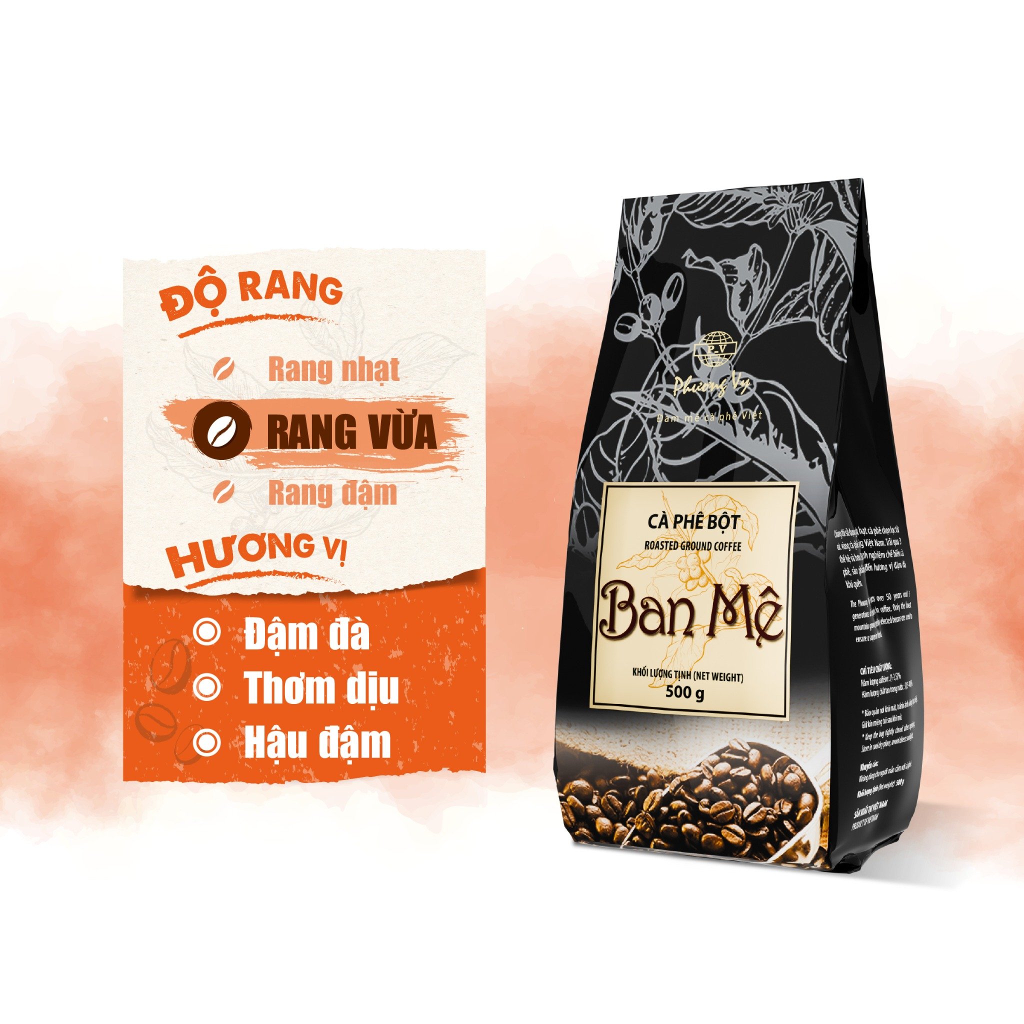 Cà phê Ban Mê - 500g