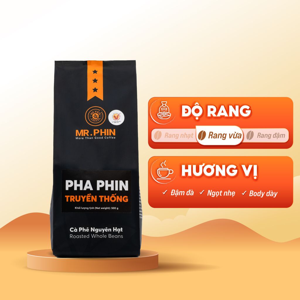 Mr. Phin - Pha Phin Truyền Thống - 500g