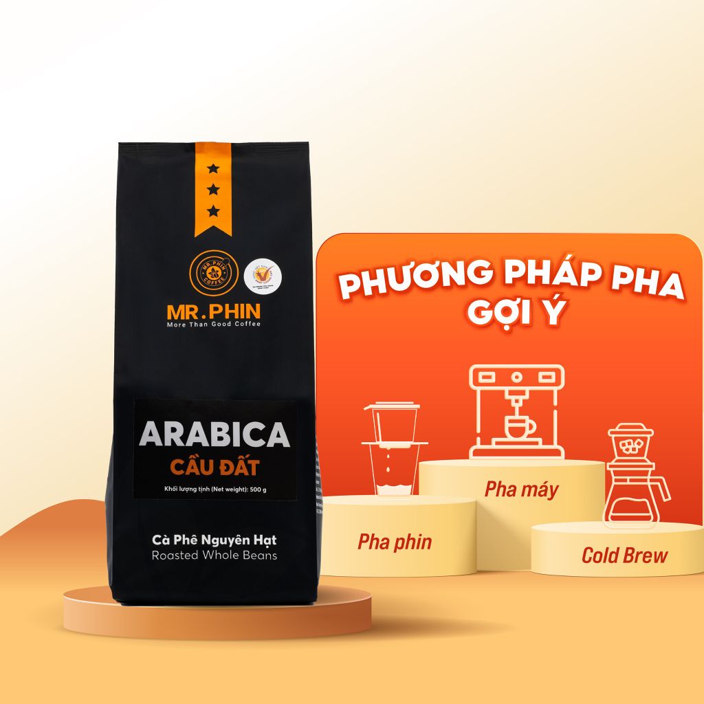 Mr. Phin - Arabica Cầu Đất - 500g