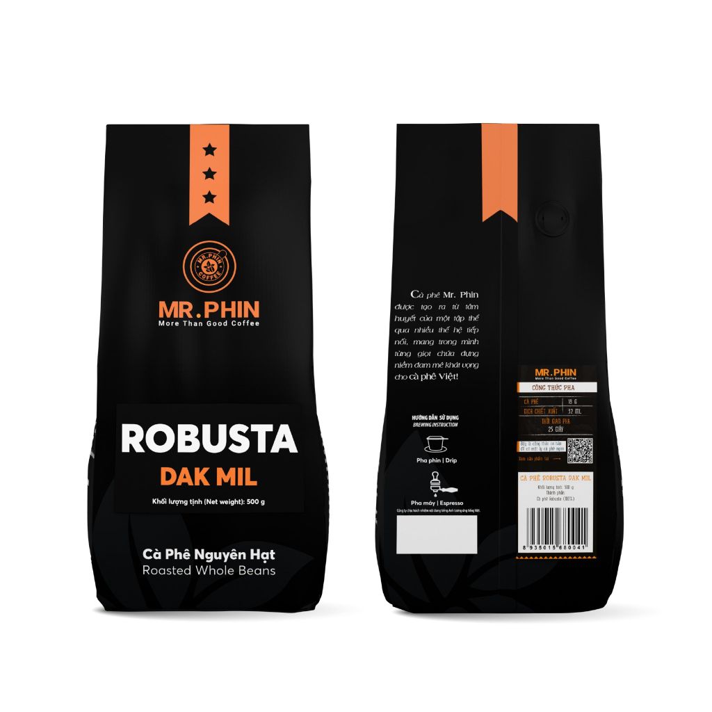 Mr. Phin - Robusta Dak Mil - 500g