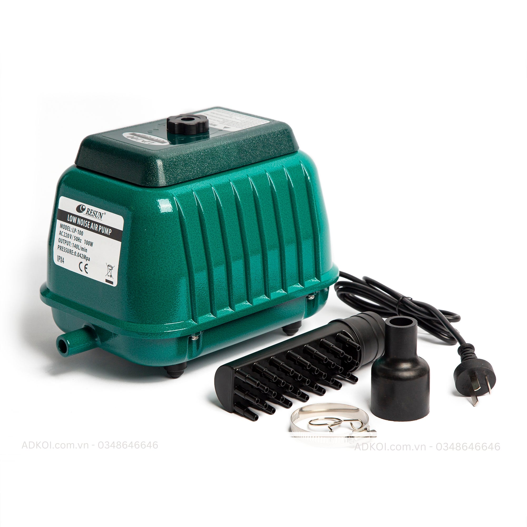 Máy sục khí - RESUN LP100(100W)/ Máy sủi oxy hồ KOI/hồ cá/ hải sản – CÔNG  TY CỔ PHẦN DỊCH VỤ TỔNG HỢP ÁNH DƯƠNG