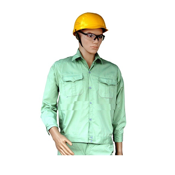 Quần áo bảo hộ lao động ánh xanh, QA002
