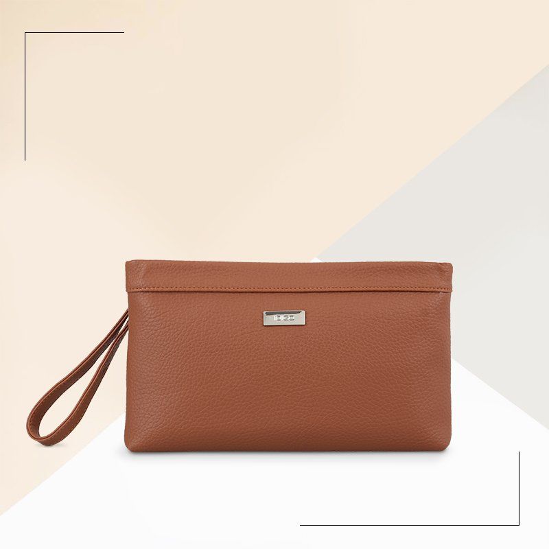 Túi Clutch cầm tay nam nữ phom chữ nhật IDIGO UB2 - 3363 - 00
