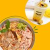 Bún Bò Huế tái nạm + Tắc xí muội mật ong Healthy