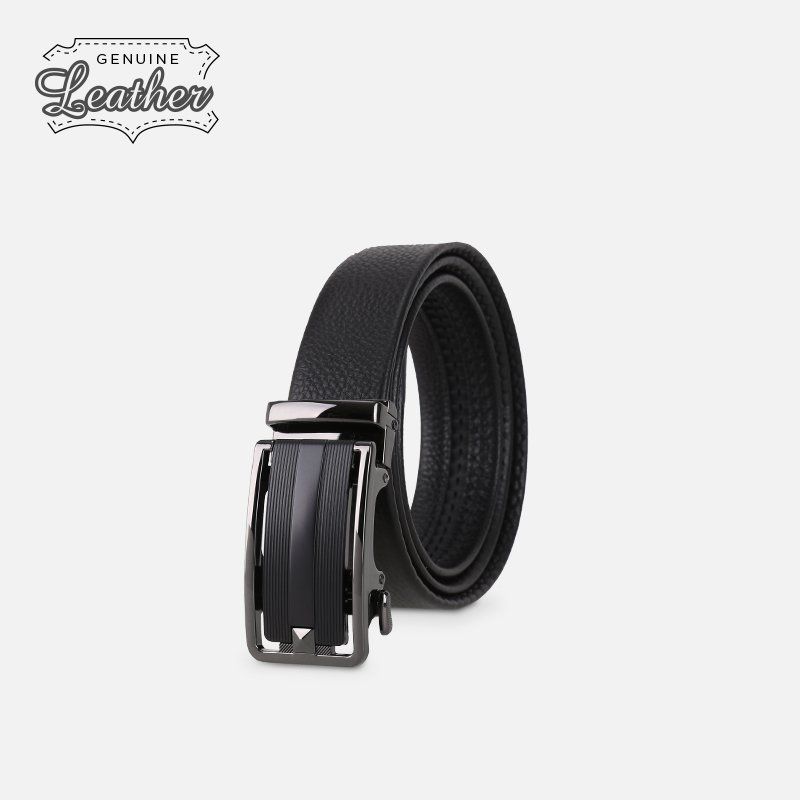 Thắt Lưng Nam Da Thật IDIGO MD1 - 4015 Màu Đen