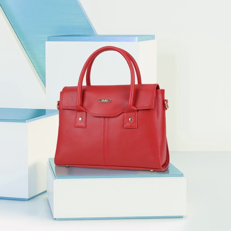 Túi xách tay nữ công sở nắp gập IDIGO FB2-5020-00