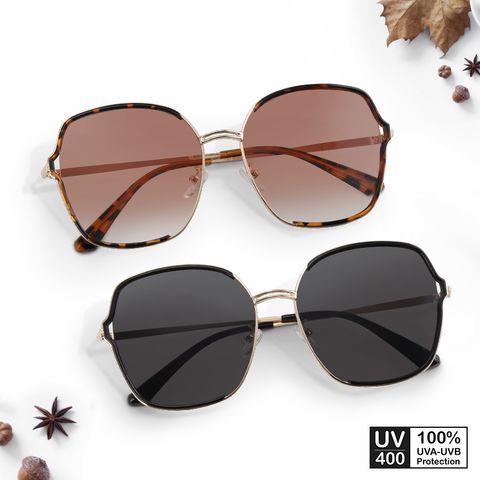 Mắt kính mát nam nữ Oval gọng kính nhựa UV400 trang trí viền Jaliver Young SM-6111