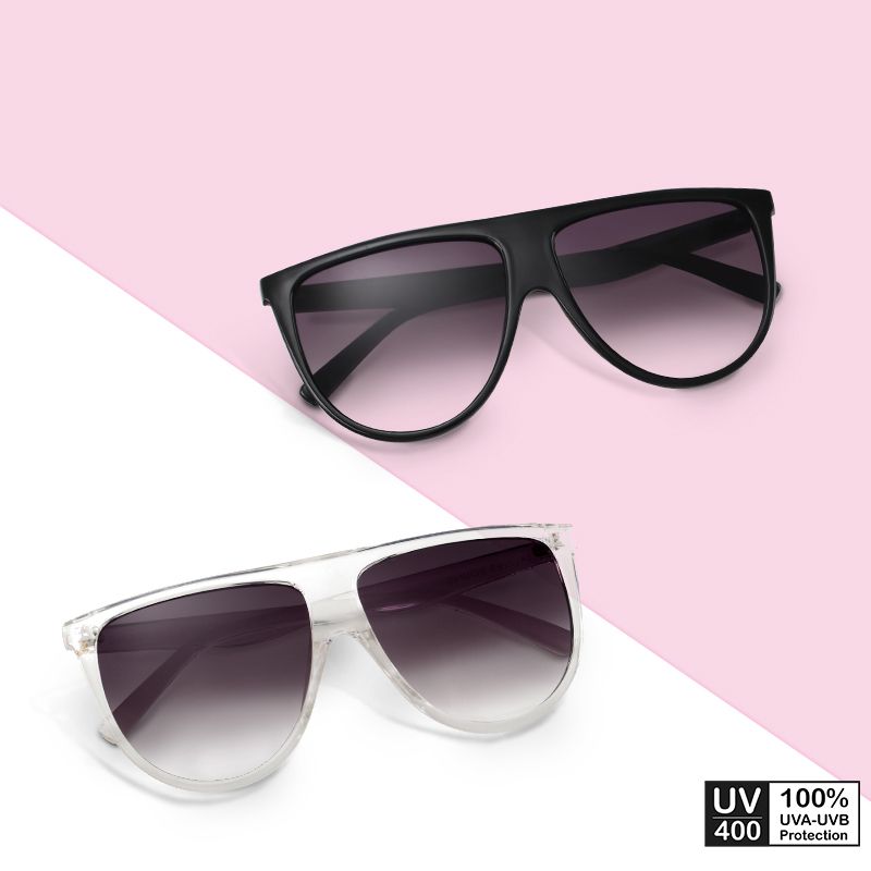 Kính mát thời trang UV400 nữ gọng oval Jaliver Young - SP-1015W