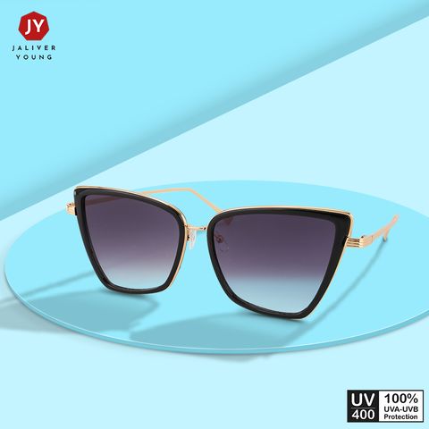  Kính mát thời trang UV400 nam nữ mắt mèo oversize Jaliver Young SM – 6010U 