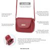 Túi đeo chéo nữ nắp gập nữ tính JO BY IDIGO FB2 - 2002 - 00