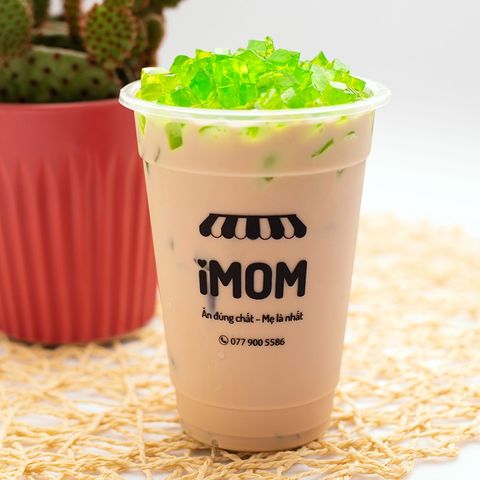  Trà Sữa Thạch Táo Xanh iMOM 