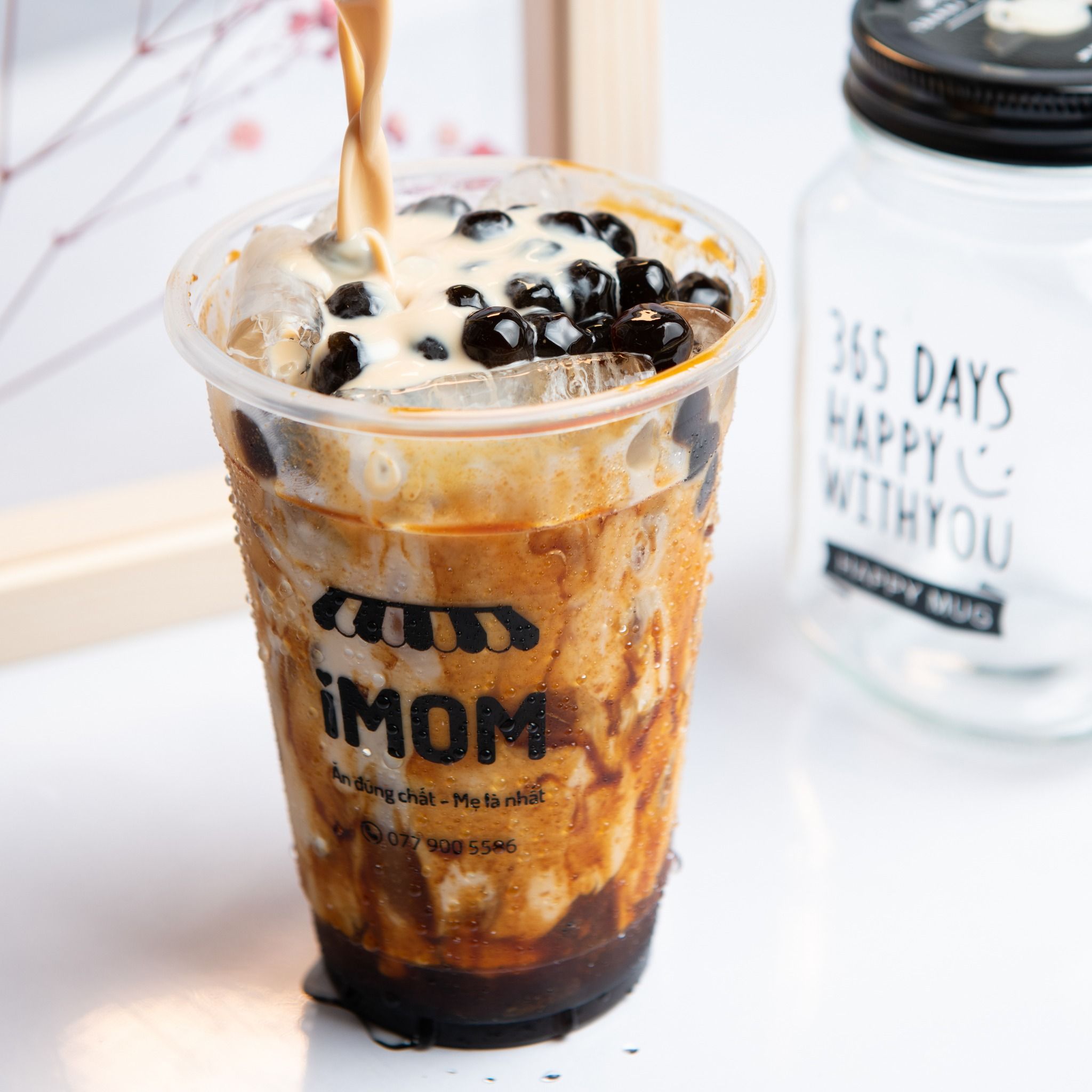 Trà Sữa trân châu đường đen iMOM