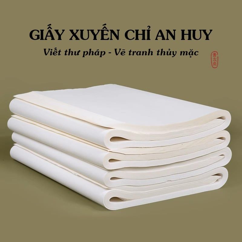 Giấy xuyến chỉ, giấy tuyên chỉ 34x69cm (100 tờ)