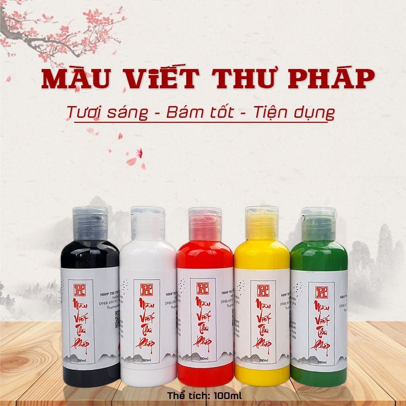 Màu viết thư pháp MTP