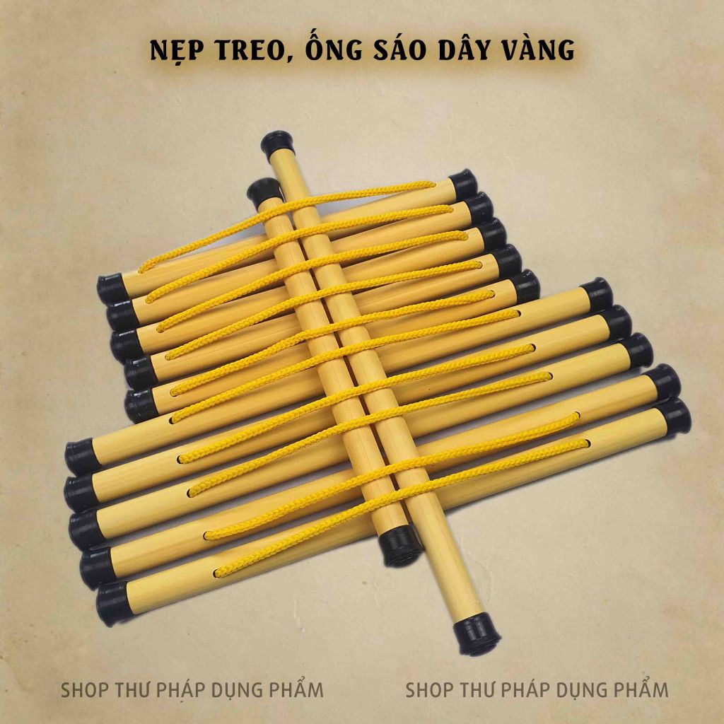 Nẹp treo tranh ống sáo nhựa treo tranh thư pháp treo lịch tranh ảnh poster