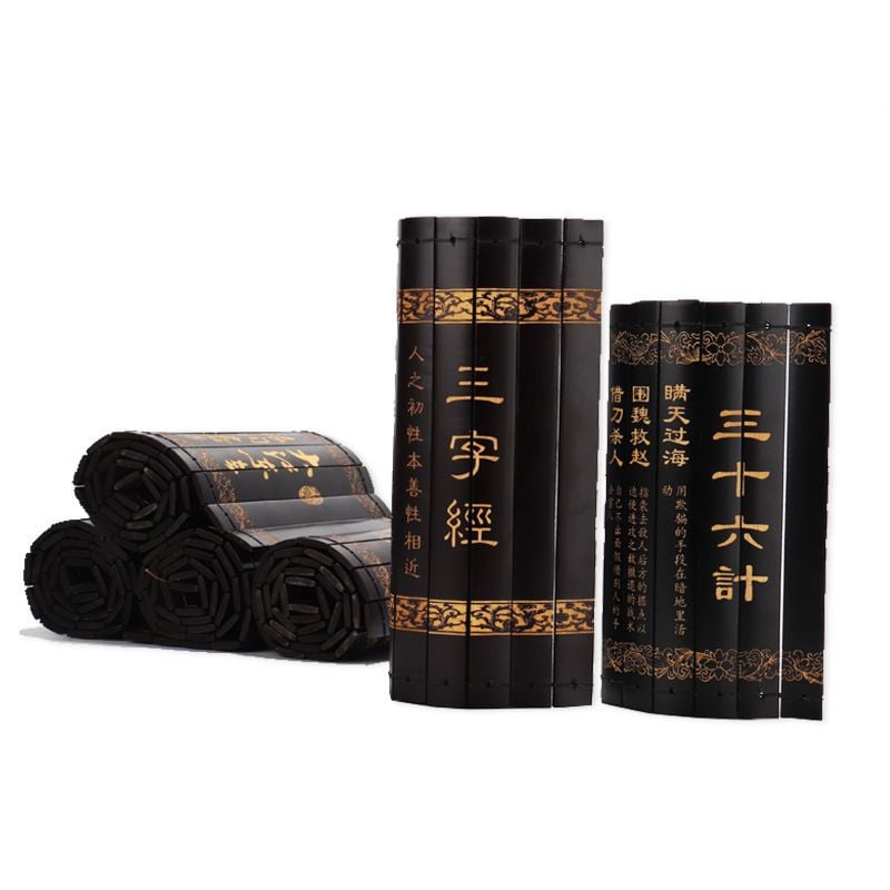 Sách thẻ tre – Thư Pháp Dụng Phẩm