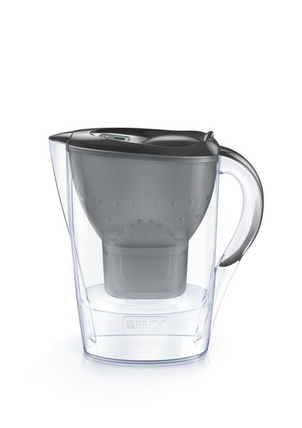 Bình lọc nước BRITA Marella Graphite 2.4L (có sẵn 1 lõi lọc Maxtra Plus) - Sản xuất tại Đức