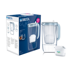 Bình lọc nước BRITA  thủy tinh Glass Jug One (có sẵn 1 lõi Maxtra Pro)