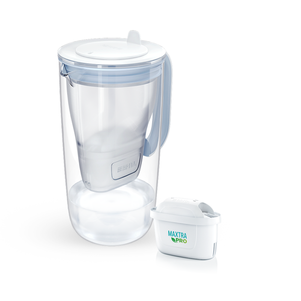 Bình lọc nước BRITA  thủy tinh Glass Jug One (có sẵn 1 lõi Maxtra Pro)