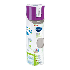 Chai lọc nước BRITA Vital Purple 600ml (có sẵn 1 đĩa lọc MicroDisc) - Thương hiệu đến từ Đức