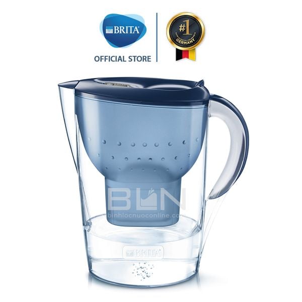 Bình lọc nước BRITA Marella XL Blue 3.5L (có sẵn 1 lõi lọc Maxtra Plus) - Thương hiệu đến từ Đức