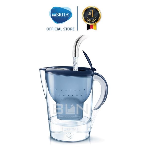 Bình lọc nước BRITA Marella XL Blue 3.5L (có sẵn 1 lõi lọc Maxtra Plus) - Thương hiệu đến từ Đức