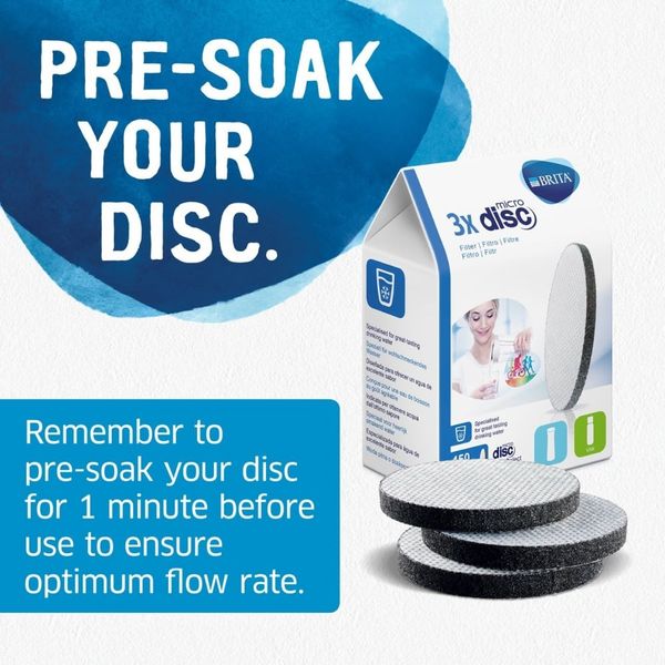 Hộp 3 đĩa lọc BRITA MicroDisc