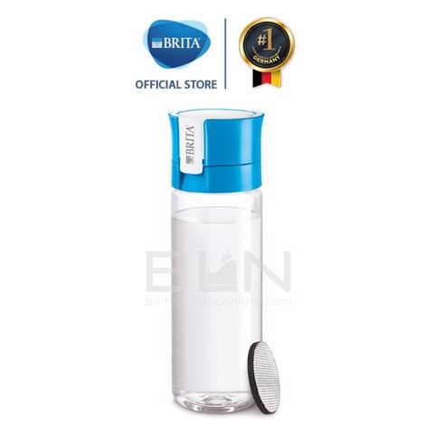 Bình lọc nước BRITA Vital Blue 600ml (có sẵn 1 đĩa lọc MicroDisc) - Thương hiệu Đức