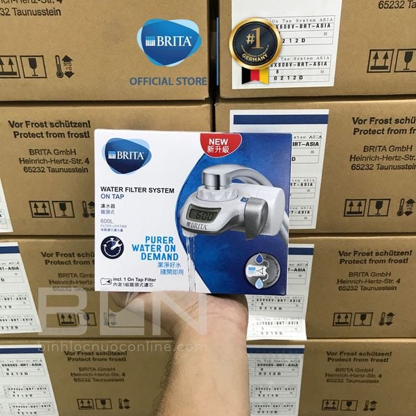 Thiết bị lọc nước tại vòi BRITA On Tap (có sẵn 1 lõi lọc BRITA On Tap HF cao cấp) - Sản xuất tại Nhật Bản
