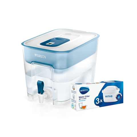 Combo bình lọc nước BRITA Flow 8.2L +  Hộp 3 lõi lọc BRITA Maxtra Plus - Thương hiệu đến từ Đức