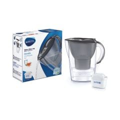 Bình lọc nước BRITA Marella Graphite 2.4L (có sẵn 1 lõi lọc Maxtra Plus) - Sản xuất tại Đức