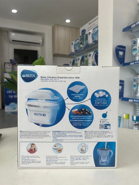 Bình lọc nước BRITA Marella Cool Blue 2.4L (có sẵn 1 lõi lọc Maxtra Plus) - Sản xuất tại Đức