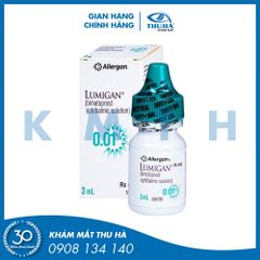 Dung dịch nhỏ mắt LUMIGAN 0.01% (Lọ 3ml)