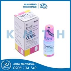 Dung dịch nhỏ mắt Cravit 0,5%