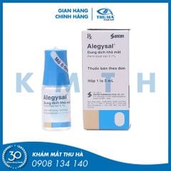 Dung dịch nhỏ mắt ALEGYSAL (Permirolast kali)