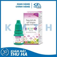 Dung dịch nhỏ mắt MYATRO XL 0.05% - Chính hãng - Lọ 5ml