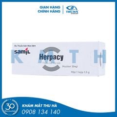 Mỡ tra mắt Herpacy (Acyclovir 30mg)