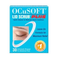 Hộp 30 miếng vệ sinh bờ mi OCuSOFT Lid Scrub Plus (USA)