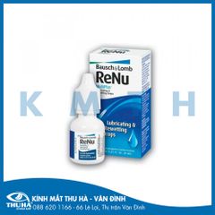 Nước nhỏ mắt khi đeo kính áp tròng Renu MultiPlus 8ml