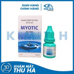 Dung dịch nhỏ mắt kiểm soát cận thị tiến triển MYOTIC 0.01% - Lọ 5ml