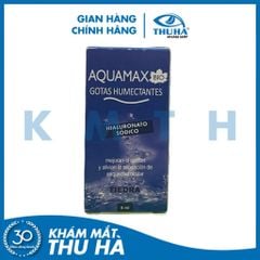 Dung dịch nhỏ mắt AQUAMAX BIO - Giảm khô mắt, khó chịu ở mắt, dưỡng mắt - Tây Ban Nha [Lọ 6ml]