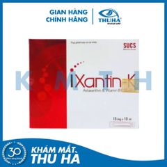 Siro bổ mắt IXantin-K [Astaxanthin & Vitamin B1, B6, B12] - SUCS - Chính hãng