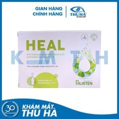 Dung dịch nhỏ mắt HEAL - Ống đơn liều, không chất bảo quản, dưỡng ẩm, giảm khô mỏi mắt