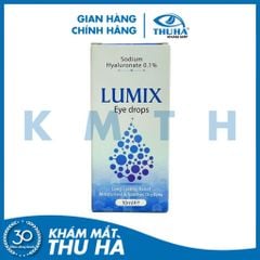 Dung dịch nhỏ mắt LUMIX EYE DROPS 0.1% - Dưỡng ẩm, giảm khô mỏi mắt