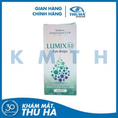 Dung dịch nhỏ mắt LUMIX 0.3 EYE DROPS - Dưỡng ẩm, giảm khô mỏi mắt