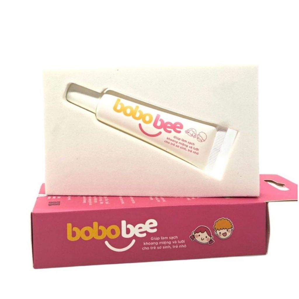 Nước rơ lưỡi sát khuẩn Bobobee - Tuýp 20ml