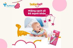 Nước rơ lưỡi sát khuẩn Bobobee - Tuýp 20ml