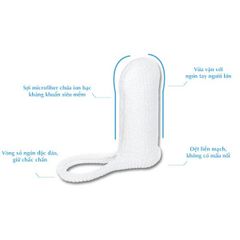 [Chính hãng] Rơ lưỡi vải Microfiber kháng khuẩn siêu mềm NUK  - chuẩn OeKO Tex 100 [Đức]