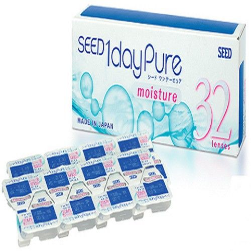 Kính áp tròng SEED Pure one day - 1 ngày - cận