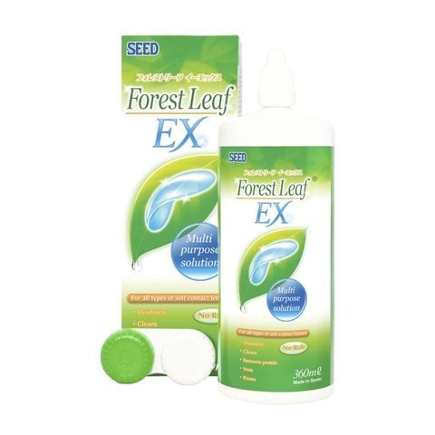 Nước ngâm lens SEED Forest leaf EX - 360ml